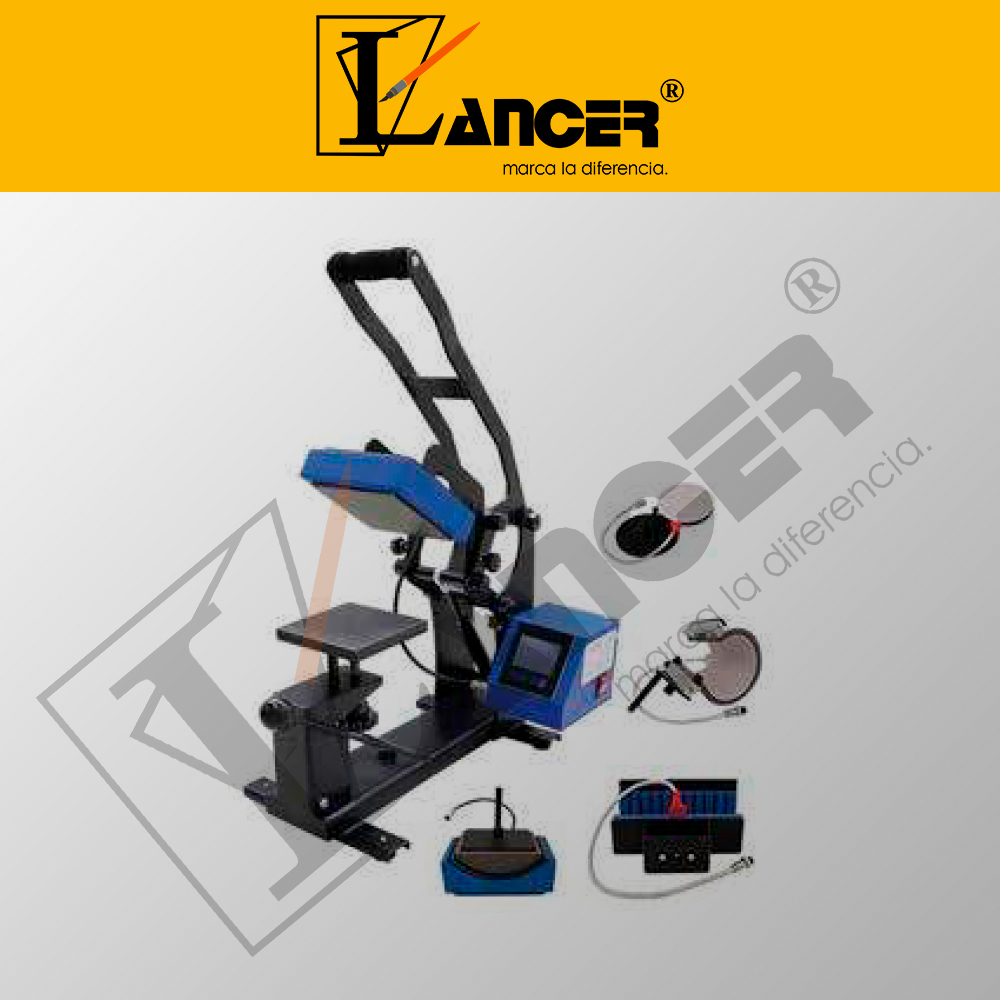 19M-45A ESTAMPADORA GORROS LAPICERAS PLATOS Y OTROS